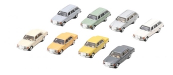 Schuco 451870035 - H0 - 8-tlg. Set Mercedes-Benz W123